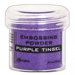 Embossing Powder - Purple Tinsel