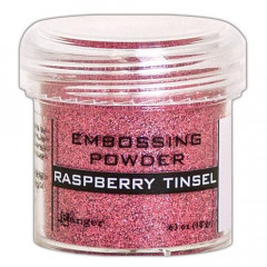 Embossing Powder - Raspberry Tinsel