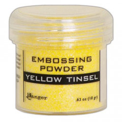 Embossing Powder - Yellow Tinsel