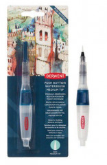 Derwent Push Button Waterbrush Medium