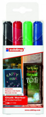 edding-4095 Kreidemarker Set (4 Stifte)