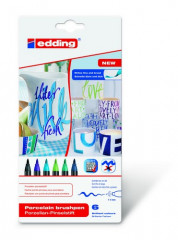 edding-4200 Porcelain Brushpen Set cool