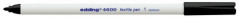 edding-4600 textile pen schwarz