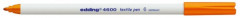 edding-4600 textile pen orange