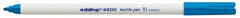 edding-4600 textile pen hellblau