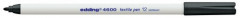 edding-4600 textile pen grau