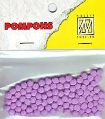 Mini Pompons - Orchidee