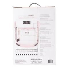Rückseite der Cinch Verpackung mit detaillierten Bedienungsanweisungen und Produktspezifikationen