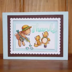 Metal Cutting Die - Teddy Bear Picnic