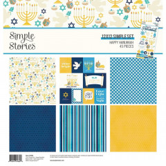 Simple Stories Happy Hanukkah 12x12 Simple Kit