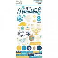 Simple Stories Happy Hanukkah 12x12 Simple Kit