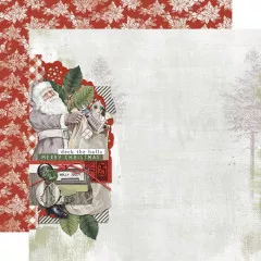 Simple Vintage Rustic Christmas 12x12 Collectors Essential Kit