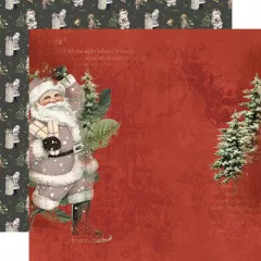 Simple Vintage Rustic Christmas 12x12 Collectors Essential Kit