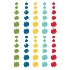 Simple Stories Enamel Dots - Homegrown