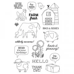 Simple Stories Clear Stamps - Homegrown