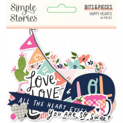 Bits & Pieces Die-Cuts - Happy Hearts