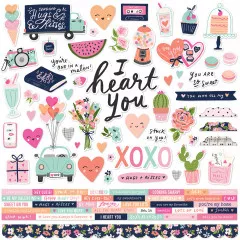 Happy Hearts 12x12 Collectors Essential Kit