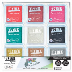 Aladine Izink Pigment Stemplkissen Set - Pastel