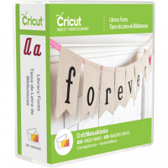 Cricut Cartridge - Library Fonts