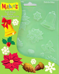 Push Molds Weihnachten Natur