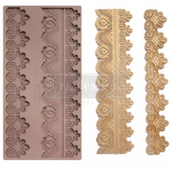 Prima Re-Design Decor Mould - Border Lace II