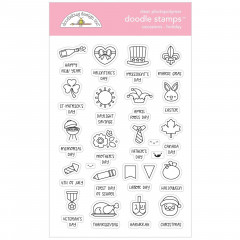 Clear Stamps - Occasions Holiday Doodle