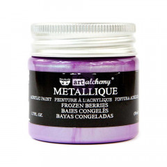 Art Alchemy Metallique Acrylic Paint - Frozen Berries