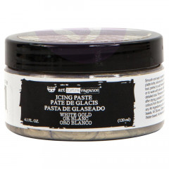 Finnabair Art Extravagance Icing Paste - White Gold