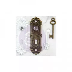 Memory Hardware Embellishments - Antique Metalware Avigno