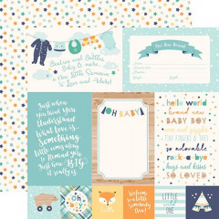 Hello Baby Boy 12x12 Collection Kit