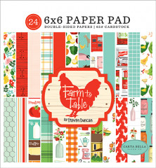 Farm To Table 6x6 Paper Pad