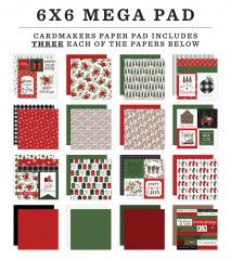 Home For Christmas 6x6 Mega Paper Pad