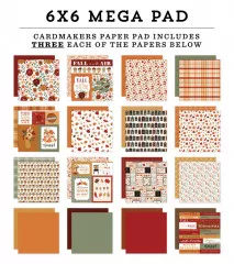 Welcome Fall 6x6 Mega Paper Pad