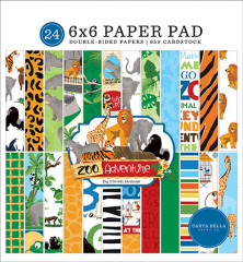 Zoo Adventure 6x6 Paper Pad