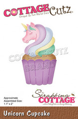 CottageCutz Dies - Unicorn Cupcake