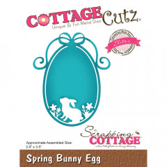 CottageCutz Dies - Spring Bunny Egg