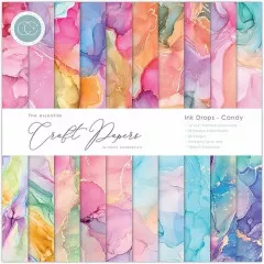 Ink Drops Candy 12x12 Paper Pad