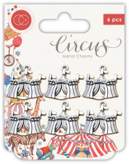 Metal Charms - Circus Big Top