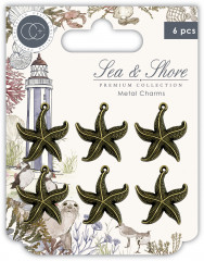 Metal Charms - Sea and Shore Star Fish