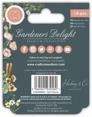 Metal Charms - Gardeners Delight Carrots