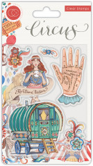 Clear Stamps - Circus Fortune Teller