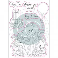 Clear Stamps - Party Time, The Gift Of Giving