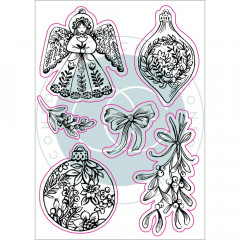 Clear Stamps - Decorations, Noel