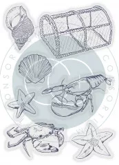 Clear Stamps - Sea and Shore (Sea)