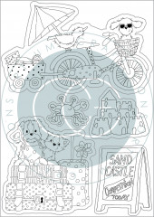 Clear Stamps - Sandy Paws Sand Castle