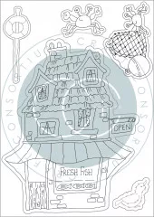 Clear Stamps - Sandy Paws Fresh Fish