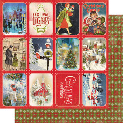 Christmas Greetings 12x12 Paper Pad