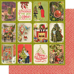 Christmas Greetings 12x12 Paper Pad