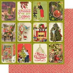 Christmas Greetings 12x12 Paper Pad