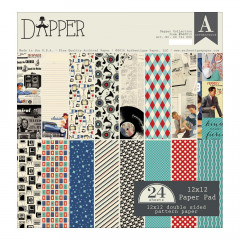 Dapper 12x12 Paper Pad